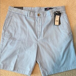 Vineyard Vines Light Blue Flat Front Men's Shorts